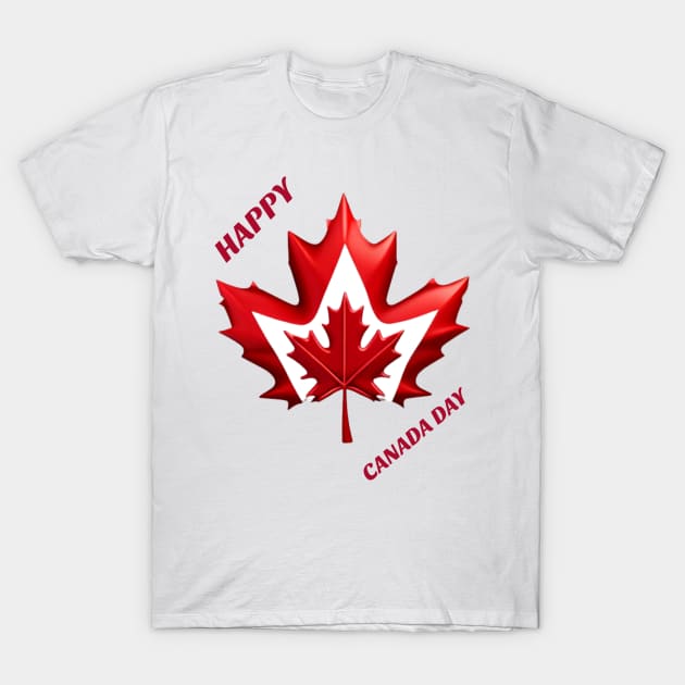 HAPPY CANADA DAY! T-Shirt by Mujji